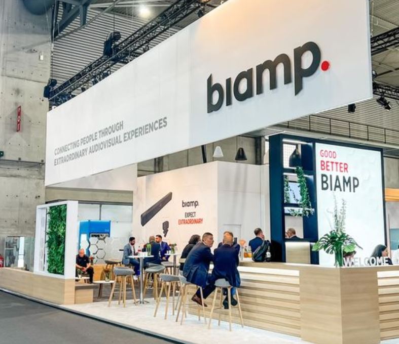 ise2022 стенд biamp