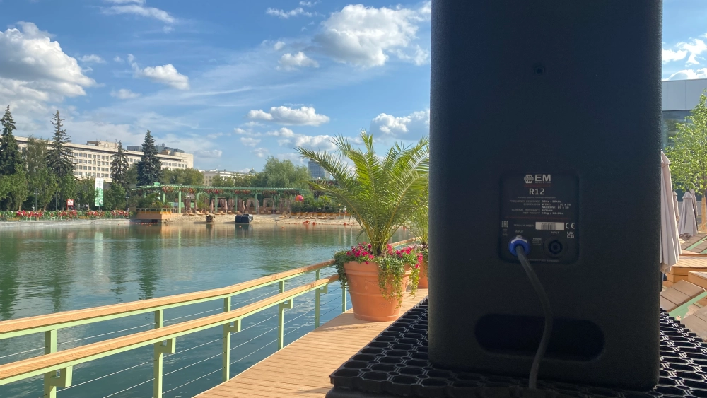 Зона отдыха с бассейном в Парке Горького, фото-17