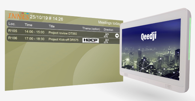 Innes, система цифровых табличек