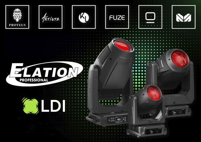 Новинки профессиональных световых решений 2024 года будут представлены на LDI компаниями Elation, Light Sky и Martin, фото-11