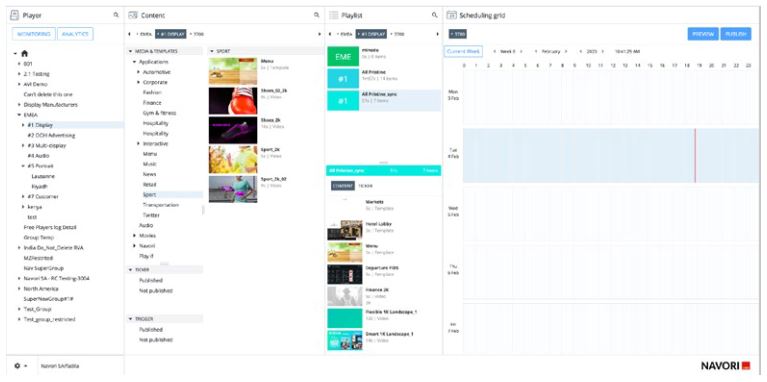navori программное обеспечение для Digital Signage