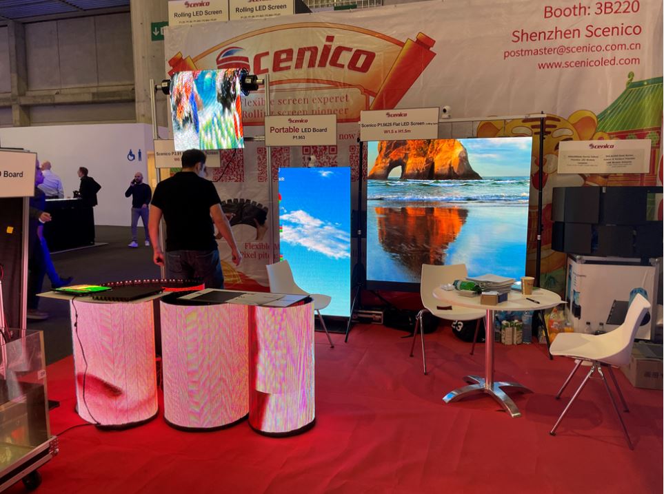 scenico стенд на ISE 2022