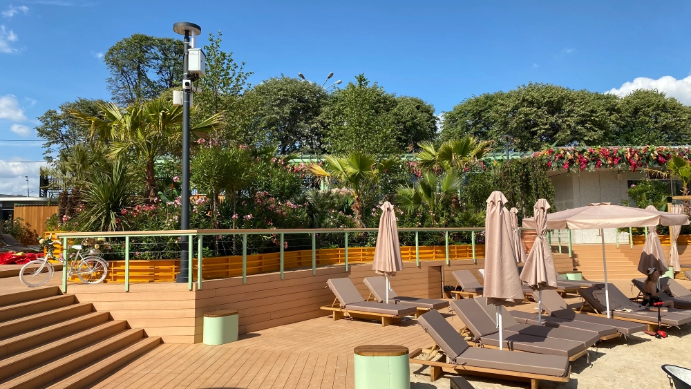 Зона отдыха с бассейном в Парке Горького, фото-13