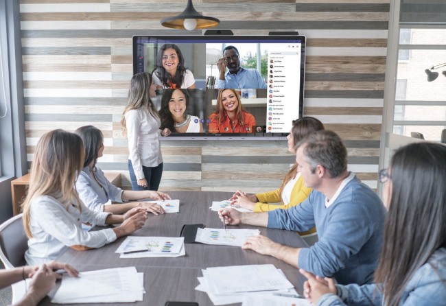 Sharp PN-CD701, пример встречи