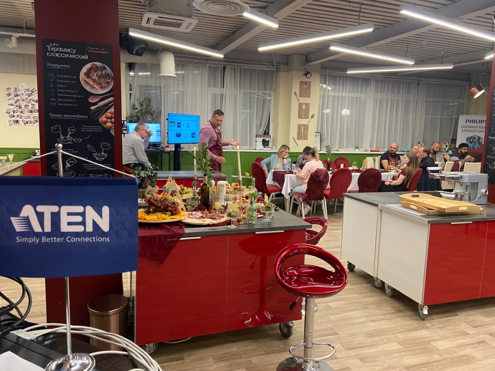 Hi-Tech Media, Philips и ATEN объединили технологии и гастрономию, фото-6