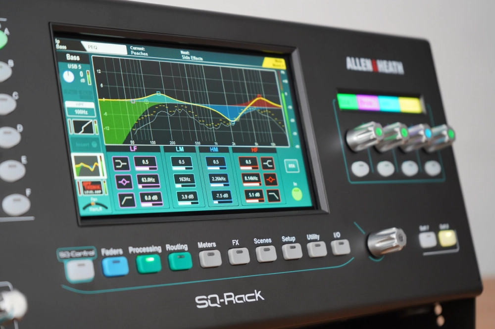 Удобство управления и интерфейсы SQ-Rack