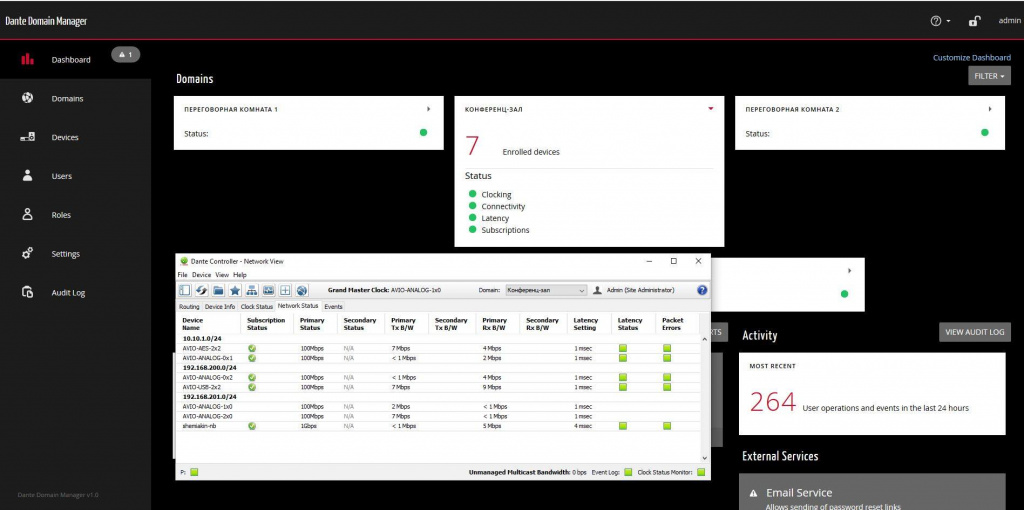 44 вопроса и ответа об Audinate Dante Domain Manager