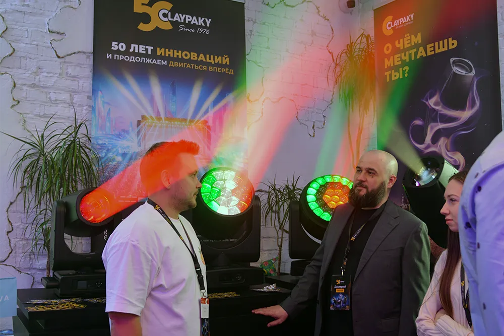 Claypaky на стенде Hi-Tech Nedia | Prointegration Tech, фото-16 Claypaky на стенде Hi-Tech Nedia | Prointegration Tech, фото-16