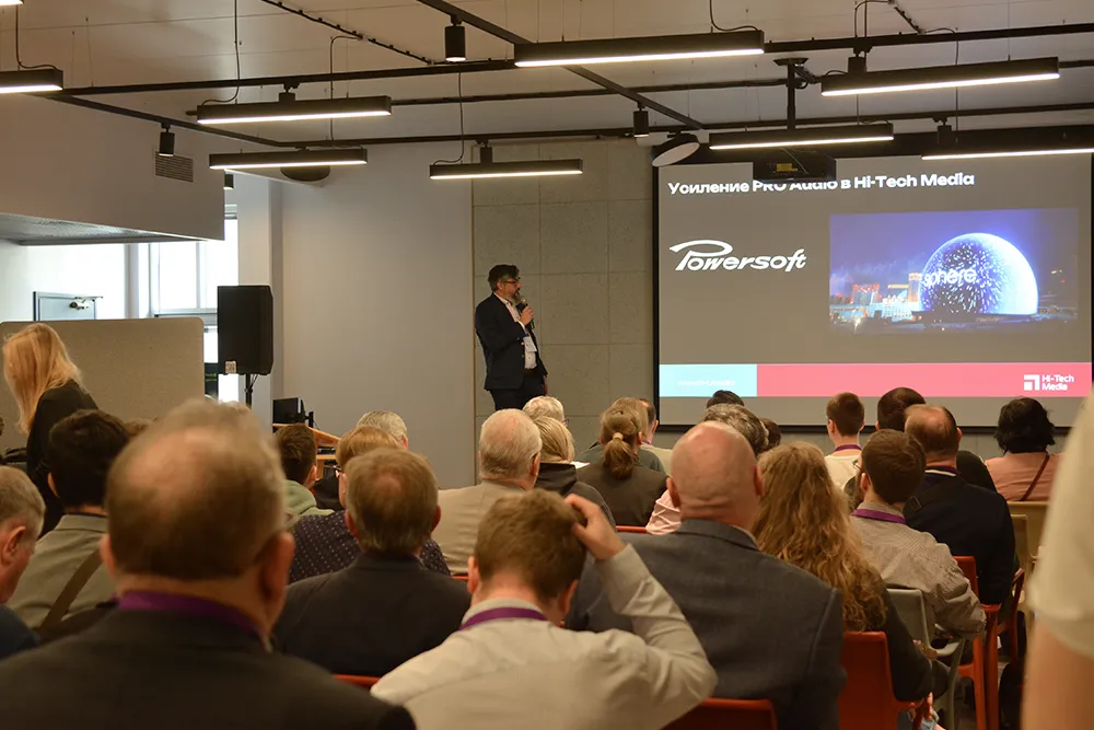 Powersoft на стенде Хай-Тек Медиа | AV FOCUS, Санкт-Петербург2026, фото-19
