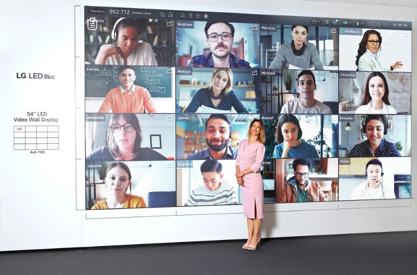 ise2022 lg фото стенда 1