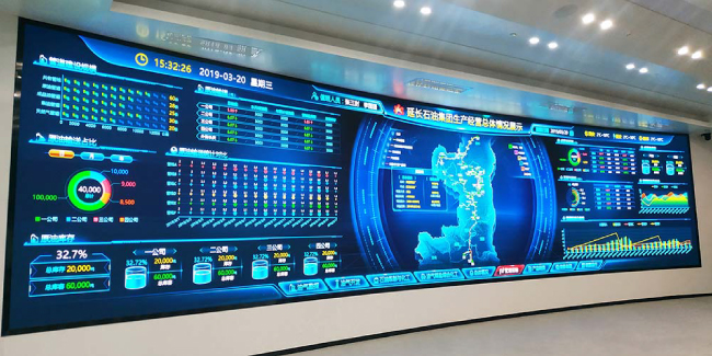 Ситуационный центр нефтегазовой компании