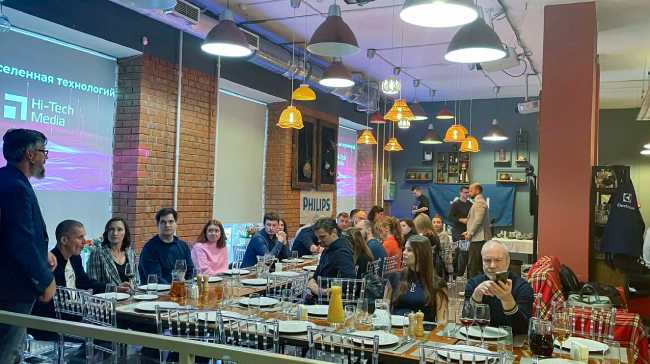 Вкусные технологии объединили партнеров Hi-Tech Media, Philips и ATEN, фото-7