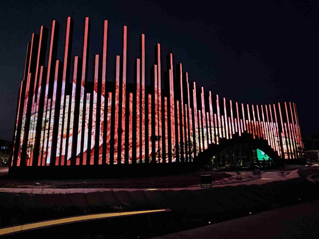 Выставочный павильон — рекордсмен Гиннесса за использование светодиодов Absen-4