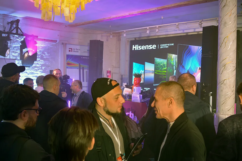 Hisence на стенде Hi-Tech Nedia | Prointegration Tech, фото-30 Hisence на стенде Hi-Tech Nedia | Prointegration Tech, фото-30