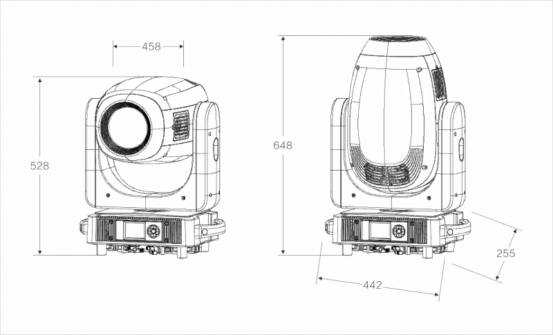 SUPER SCOPE PRO чертеж и размеры SUPER SCOPE PRO чертеж и размеры